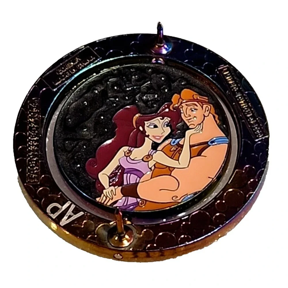Disney Pin‎ MEGARA HERCULES SAGITTARIUS STAR MAGIC SPINNER Artist Proof AP 00020